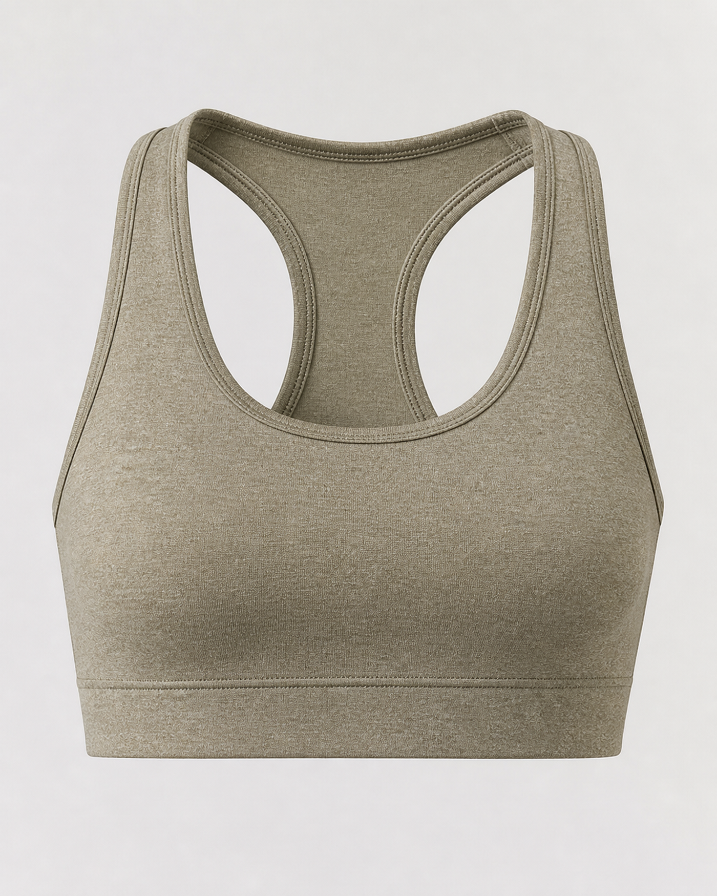 Clarity Movement Bra - Khaki Heather