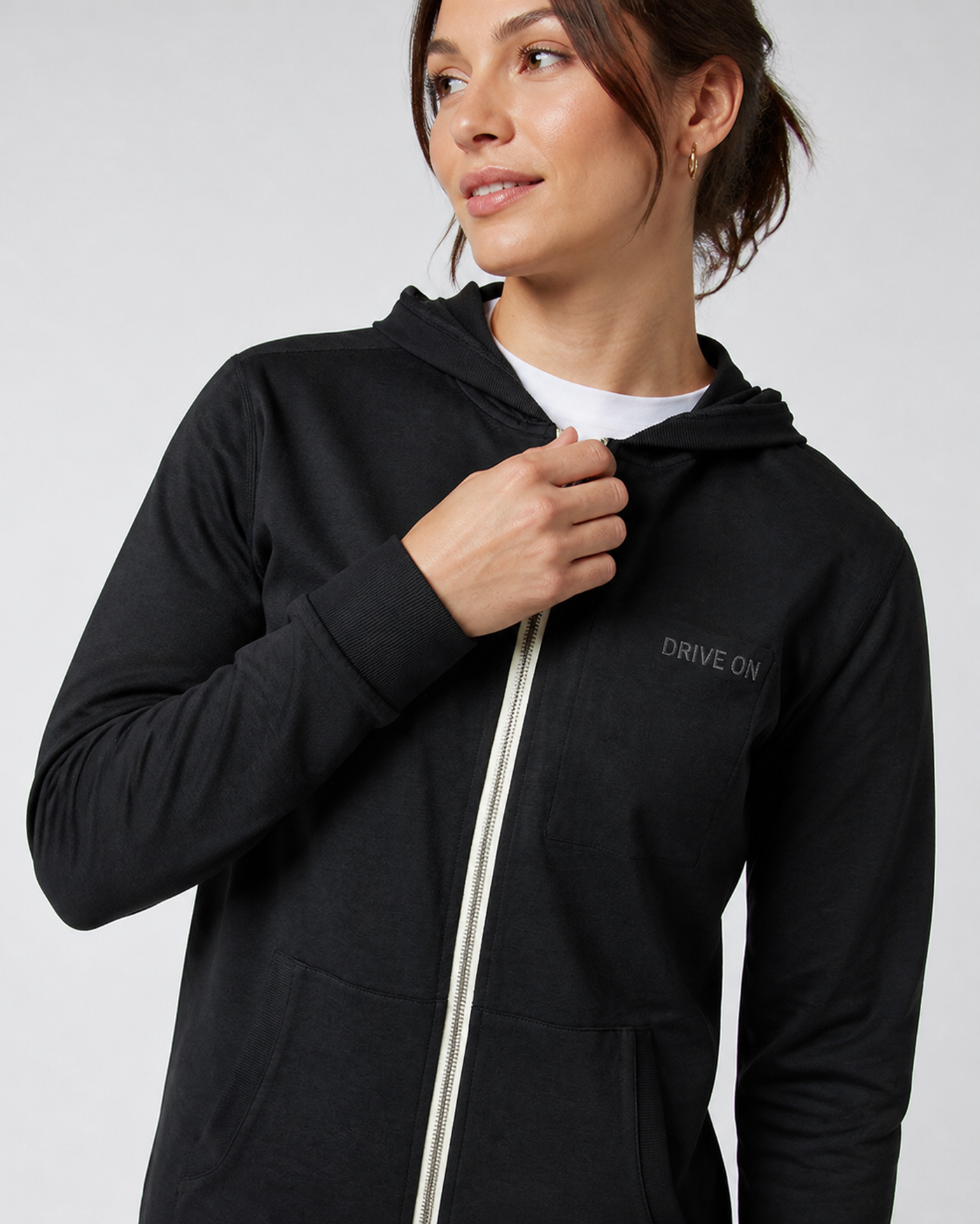 North Hoodie - Black Heather