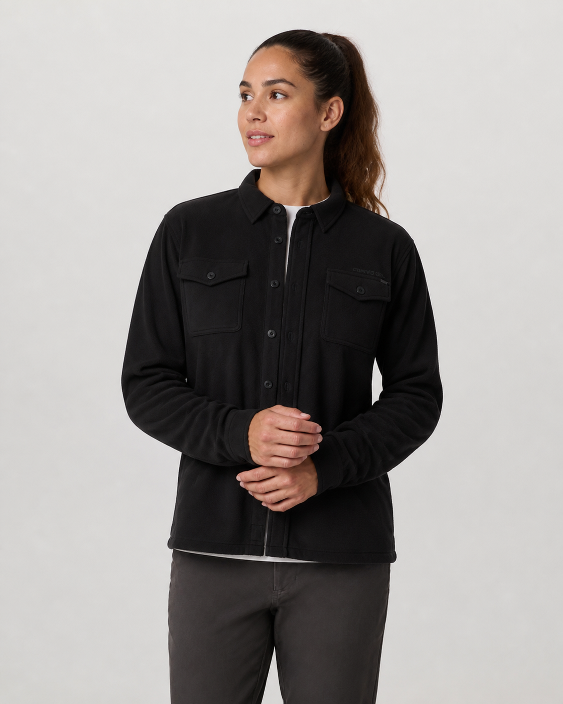 Rowan Line Full-Zip Movement Jacket - Black