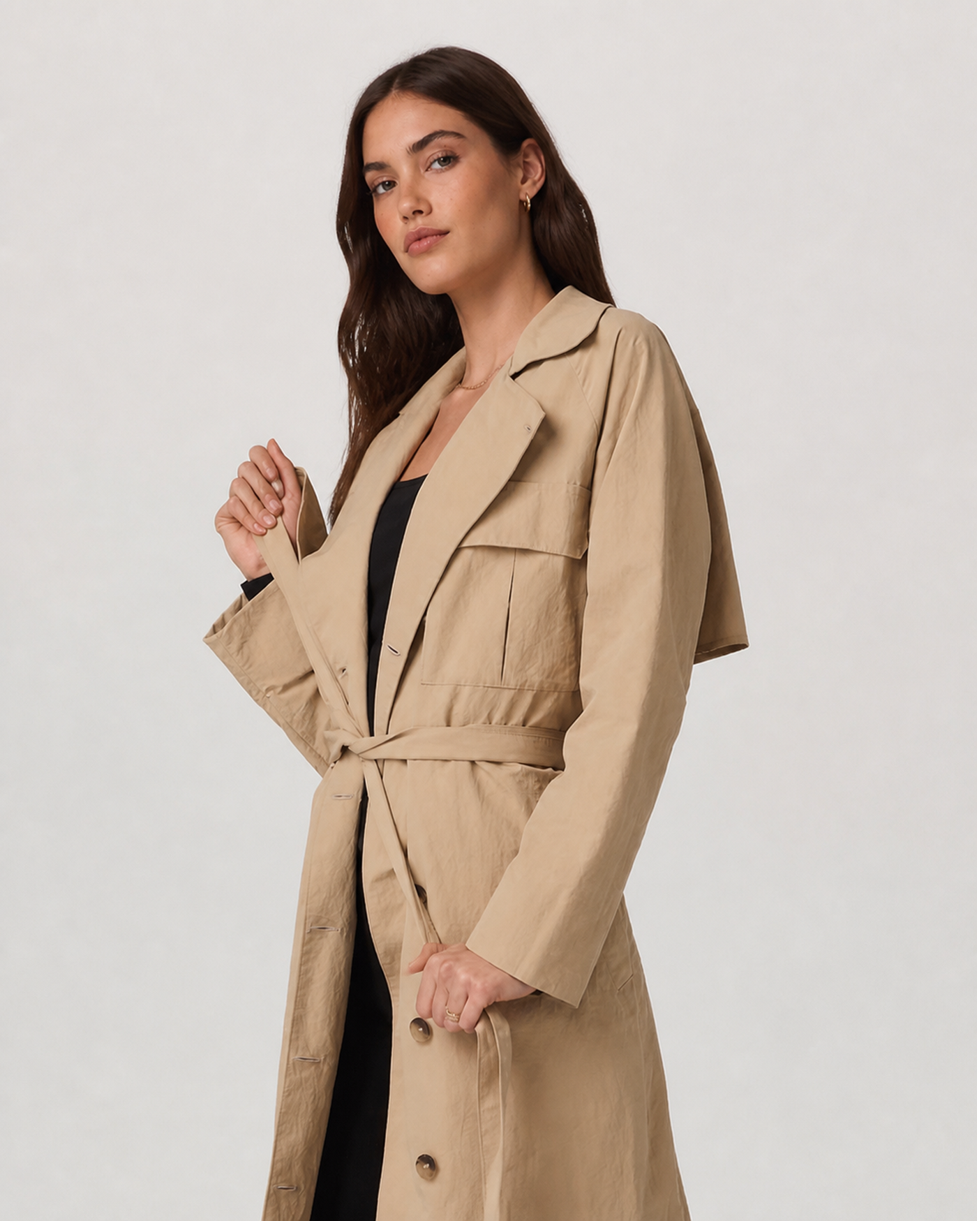 Beacon Transit Coat - Khaki