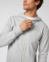 Compass Hoodie - Pale Heather Grey