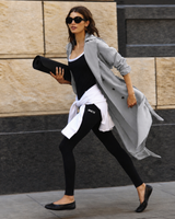 Brio Transit Coat - Light Heather Grey
