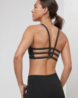 Cedar Movement Bra - Black Heather