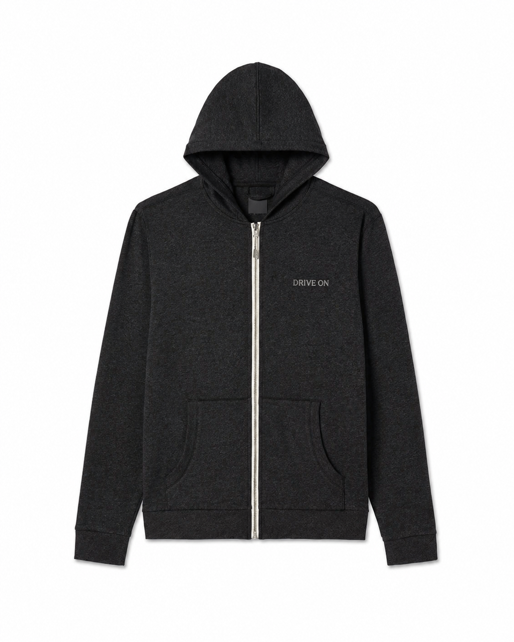 Axiom 2.0 Full-Zip Hoodie - Black Heather