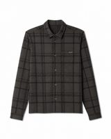 Delta Long-Sleeve Button-Down Shirt - Dark Pewter