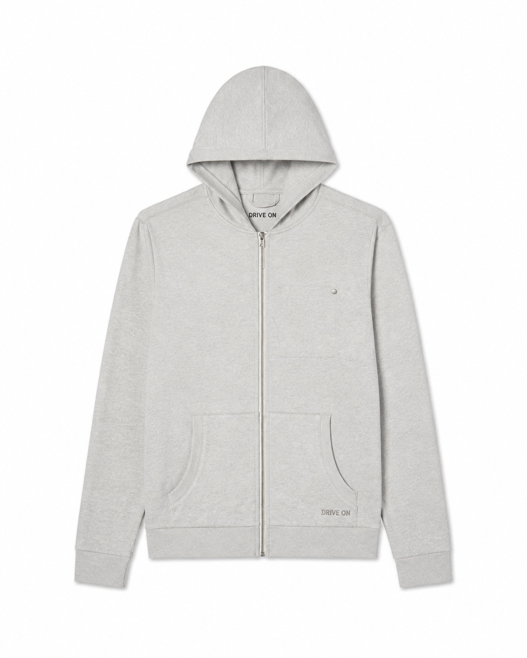Solstice Half-Zip Hoodie - Light Heather Grey