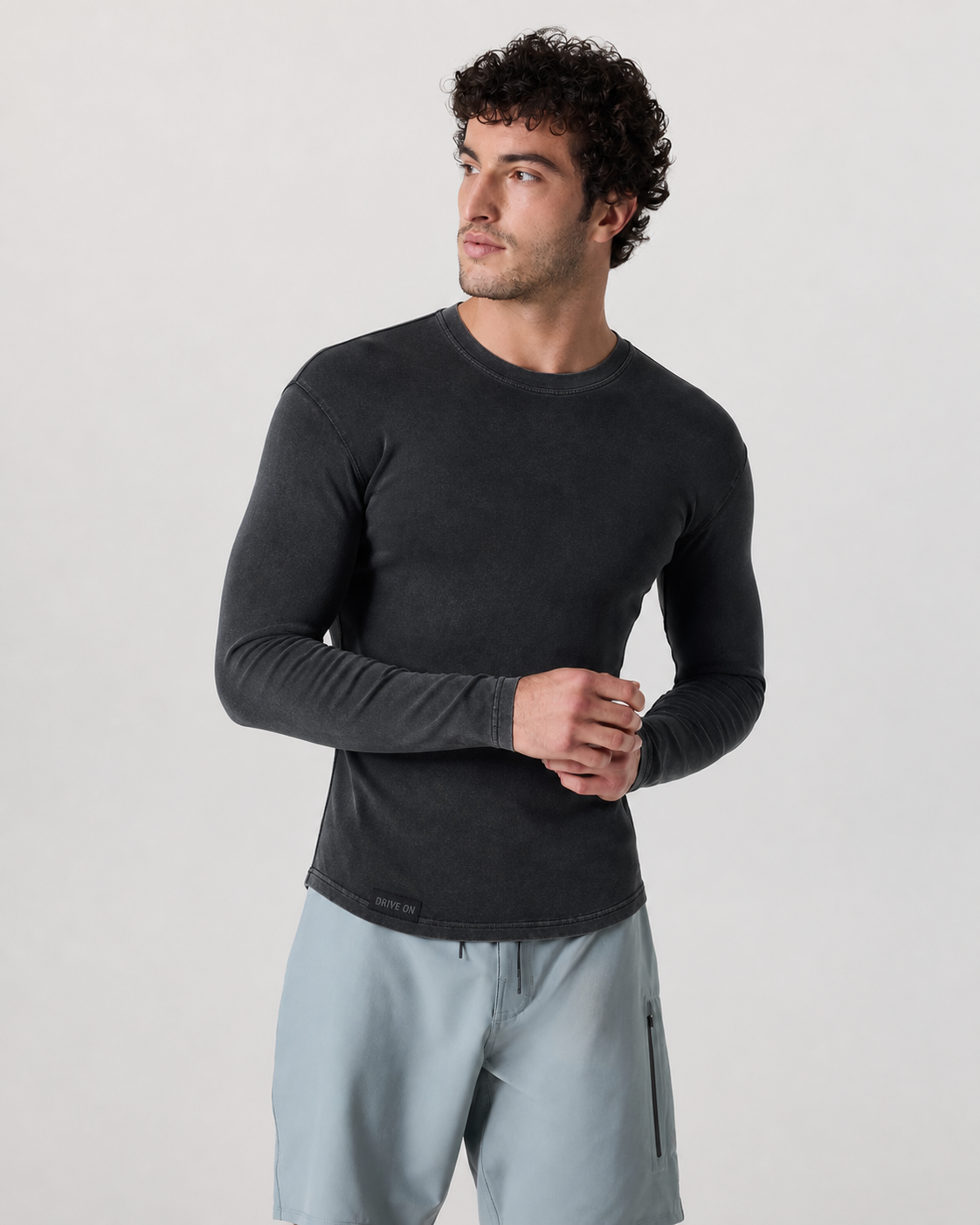 Alder Long-Sleeve Top - Washed Black