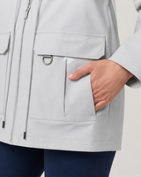 Alto Way Rain Jacket - Silver Cloud