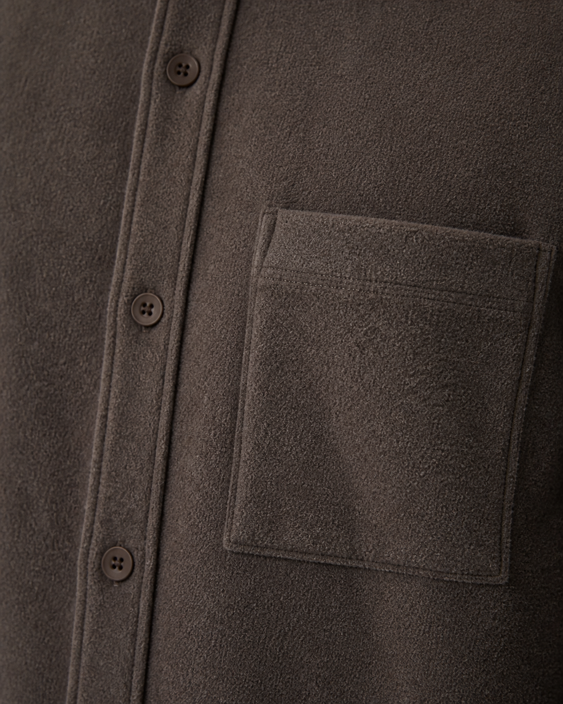 Brio Shirt Jacket - Pinecone Heather