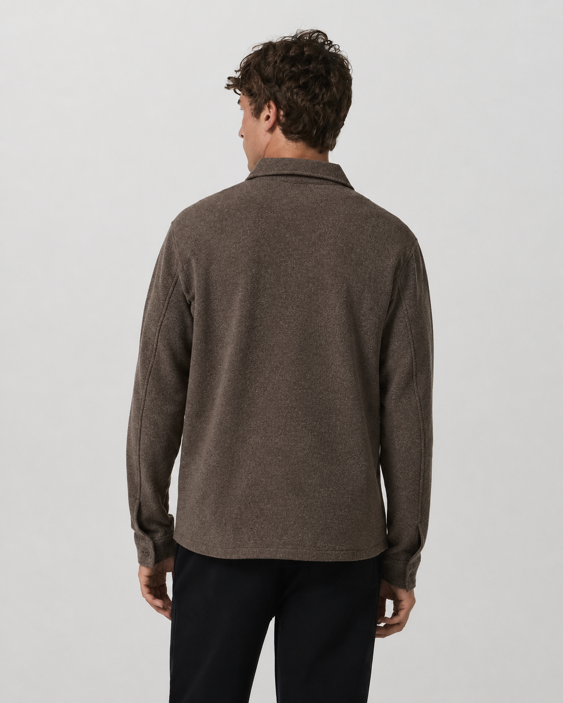 Brio Shirt Jacket - Pinecone Heather