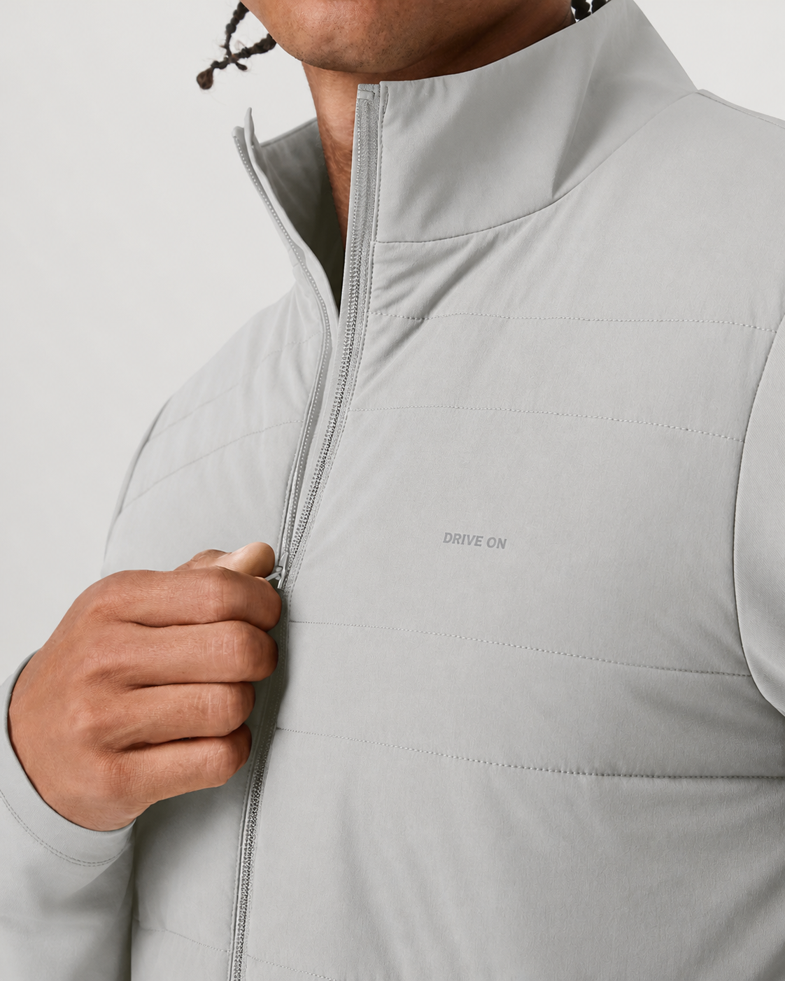 Cadence Line Insulated Jacket - Frost Grey
