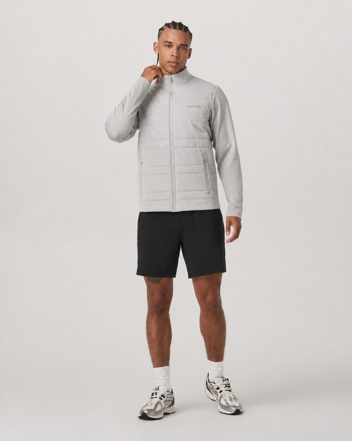 Cadence Line Insulated Jacket - Frost Grey