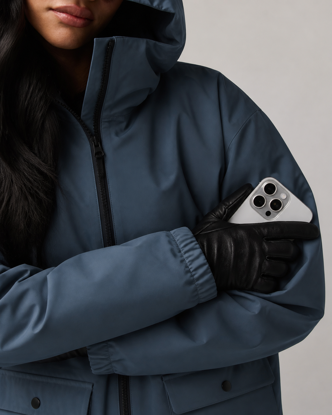 Cedar Way Movement Jacket - Blue Haze