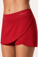 DriveOn Official Red Performance Set -- fabric/construction detail shot
