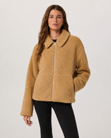 Rowan Line Full-Zip Movement Jacket - Butterscotch