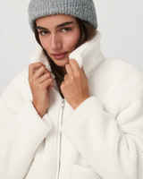 Rowan Line Full-Zip Movement Jacket - Marshmallow