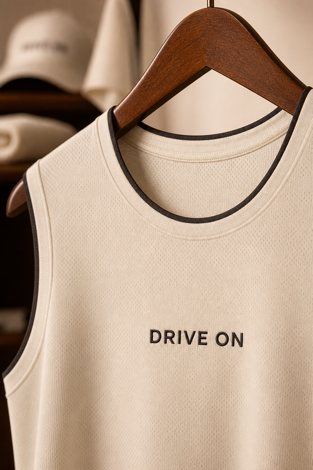 DriveOn Official Tennis Essentials Locker Kit -- fabric/construction detail shot